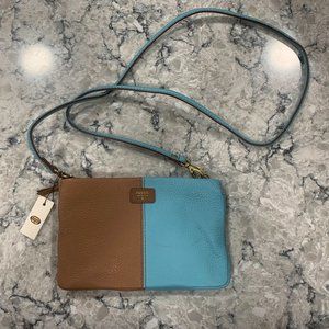 Fossil Color Block Crossbody